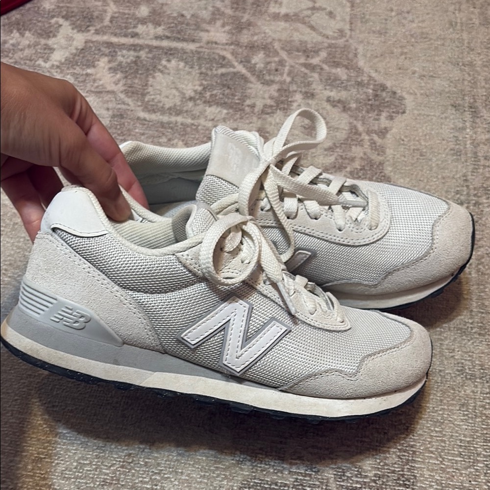 New Balance Off-White Lace-Up Sneakers